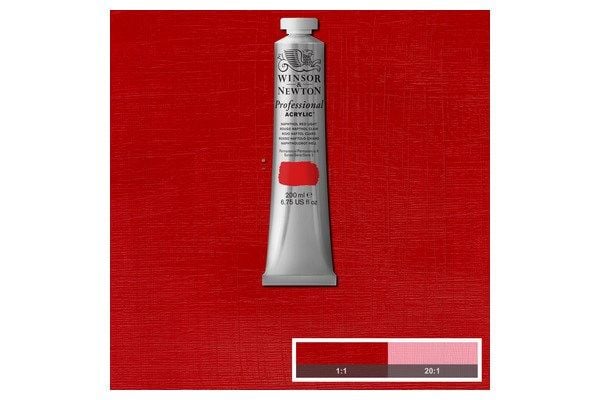 Proff. akryl 200 ml naftol röd ljus 421