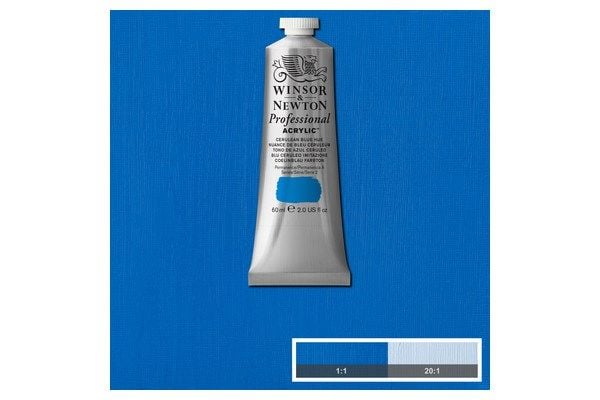 Winsor & Newton Professional Acrylic, 60 ml, Blå, Rør