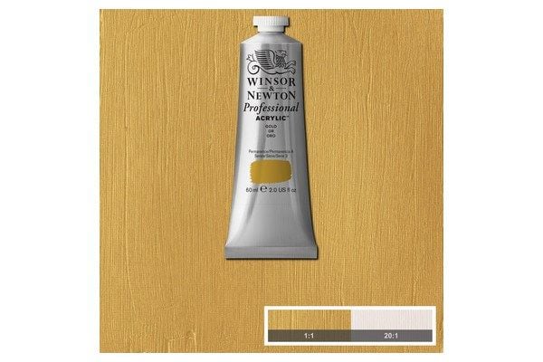Prof Acrylic 60ml Gold 283