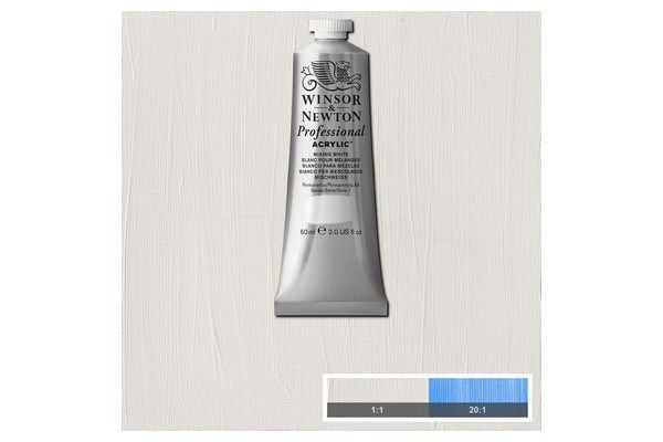 Proff. akryyli 60ml sekoitus valkoinen 415