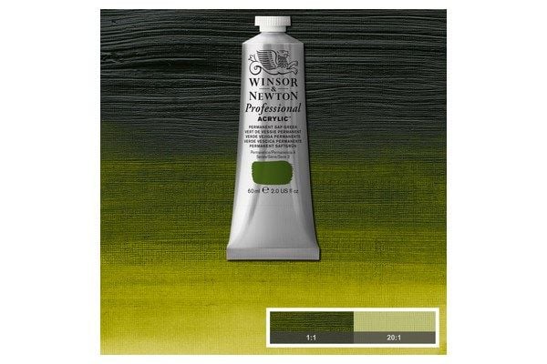 Proff. akryl 60 ml permanent sap green 503