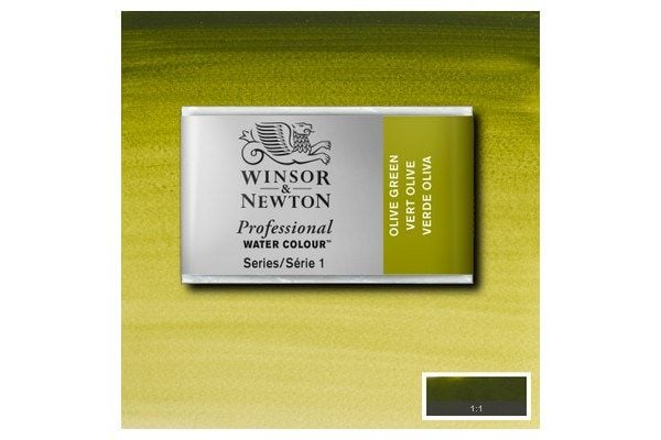 Akvarell proff pan Olive Green 447