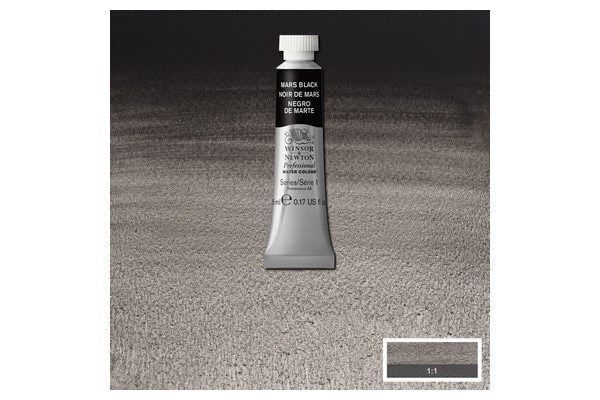 Akvarell proff. 5 ml Mars Black 386