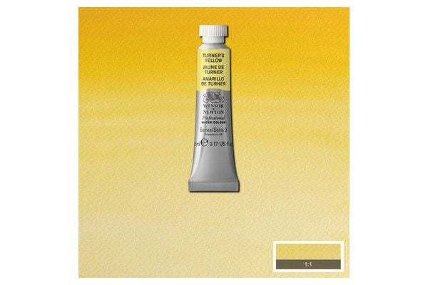 Akvarellfärg proff. 5 ml Turners Yellow 649