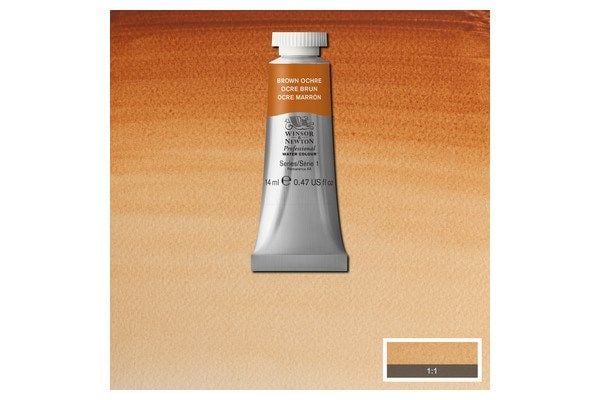 Akrylfärg/akvarell proffs 14 ml Brun ockra 059