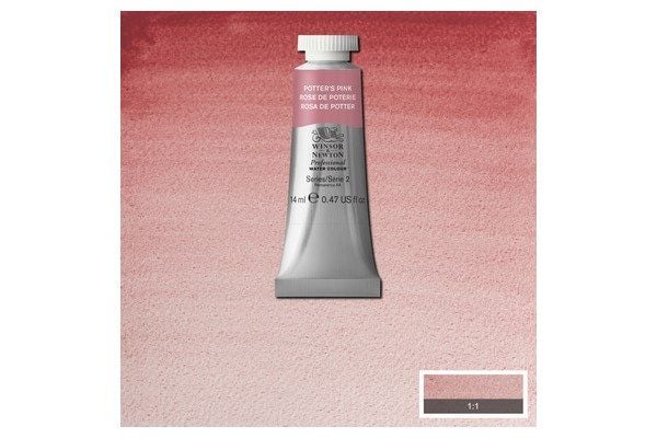 Akvarellmaling proff. 14 ml Potters Pink 537