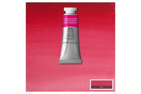 Akvarell proff. 14 ml Permanent Carmine 479
