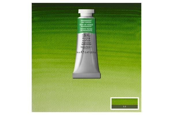 Akvarellmaling proff. 14 ml Permanent Sap Green 503