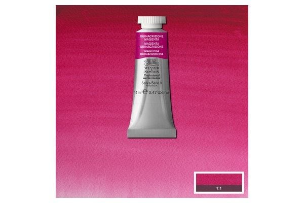 Akvarellmaling proff. 14ml Quinacridone Magenta 545