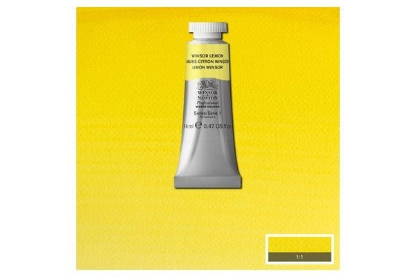 Vannfarge proff 14 ml Winsor Lemon 722