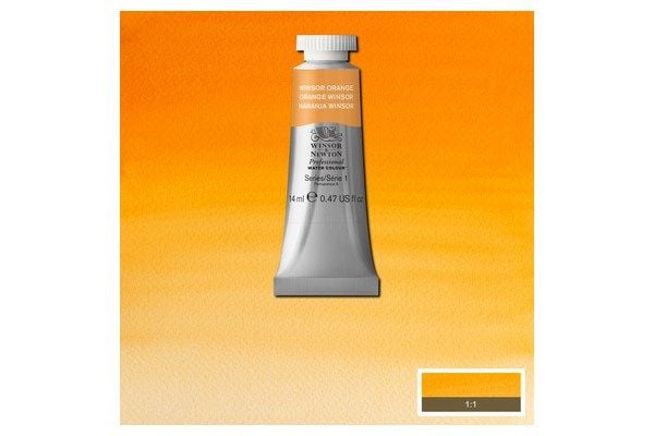 Winsor & Newton akvarell pro 14 ml Orange 724