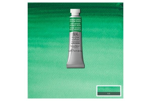 Akvarell proff 5 ml Winsor Green, gul tone 721