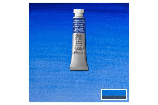 Akvarellfarge prof 5 ml Ultramarin (Green Shade) 667