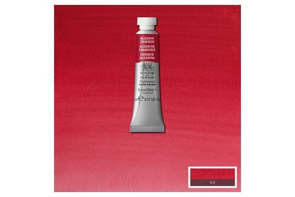 Akvarell proff. 5 ml Alizarin Crimson 004