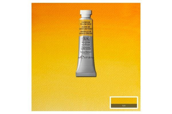 Akvarellfärg proff. 5 ml Cadmium Yellow Deep 111