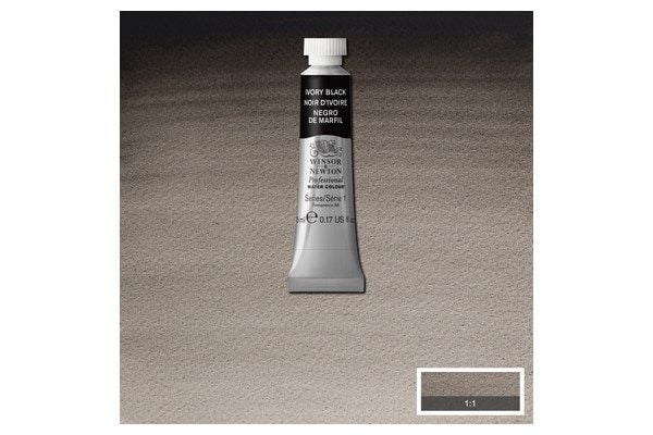 Akvarellfärg proff. 5 ml Ivory Black 331