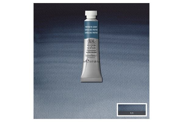 Watercolour Proff. 5 ml Paynes Grey 465 akvarellmaling