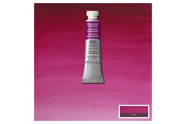 Prof Water Colour 5Ml Permanent Magenta 489