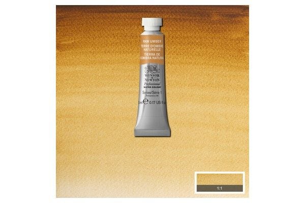 Watercolour proff. 5 ml Raw Umber 554