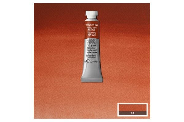 Akvarell proff. 5 ml Venetiansk rød 678