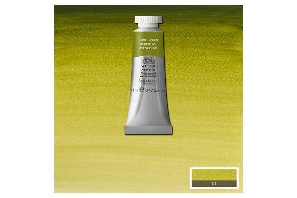 Akvarellmaling pro 14 ml Olive Green 447