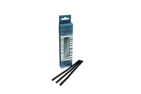 Willow charcoal medium, 3 stk