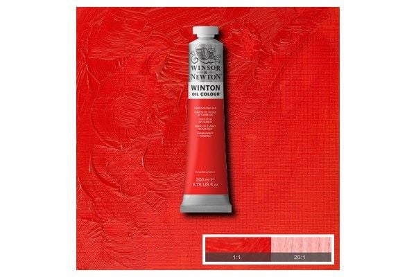 Winton oil 200 ml kadmiumrød tone 095