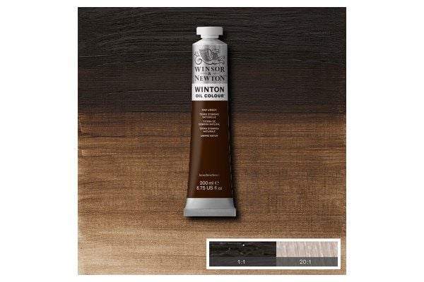 Winton olja 200 ml raw umber 554