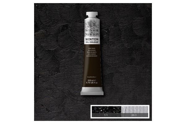 Winton oil 200 ml elfenbenssvart 331