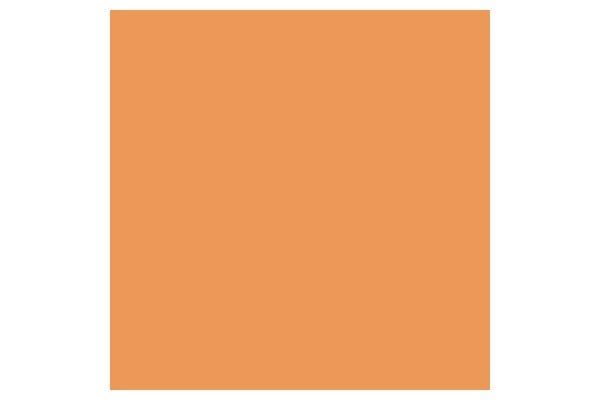 Winsor & Newton 0203287, Oransje, Flerfarget, Ginger, Fin/medium, Meisel-/kulespiss, Rund