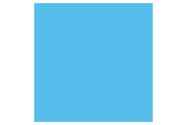 Winsor & Newton 0204621, Blå, Flerfarget, Sky Blue, Multi, Meisel-/penselspiss, Rund
