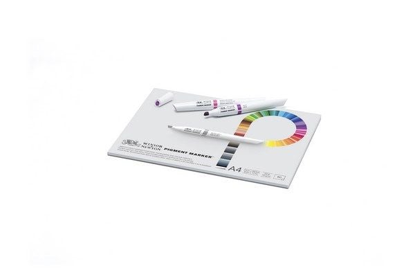 Papirblokk for pigmentmarker A4, 75 g, 50 ark