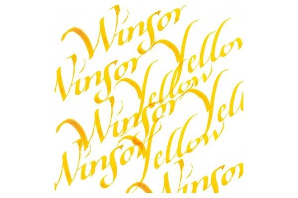 Calligraphy Ink 30Ml Winsor Yellow 730