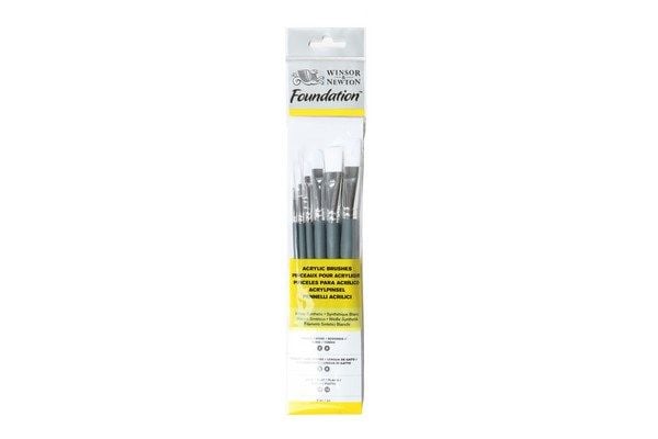 Winsor & Newton 5295007, Børstesett, Assortert, Syntetisk