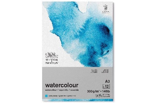 Watercolour pad cold pressed 300g A3 12 sidor