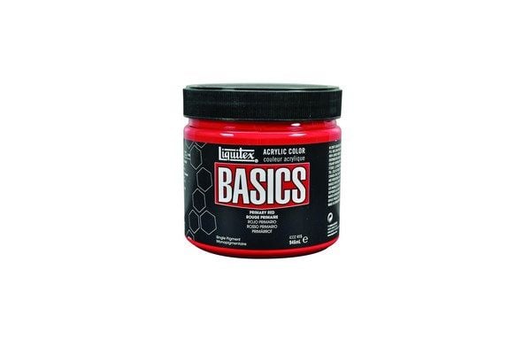 Basics 946 ml Primary Red 415
