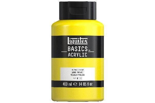 Basics 400 ml primärgul 410