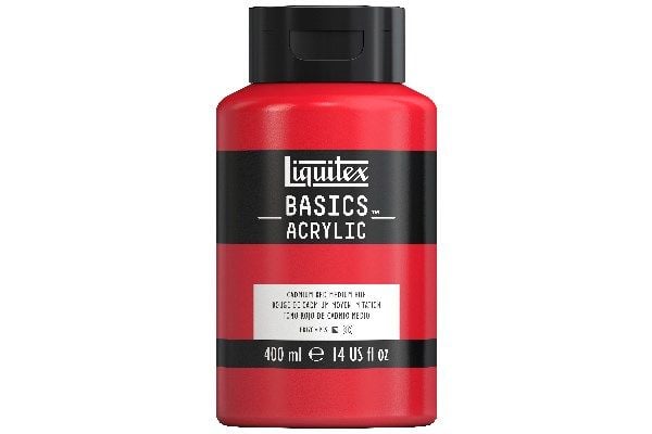 Basics 400 ml CAD red hue 151