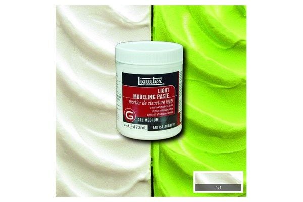 Acrylic medium light modeling paste 473 ml