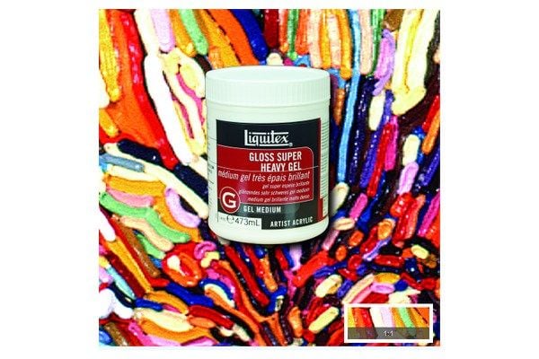 Acryl Gloss supertung gelmedium 473 ml
