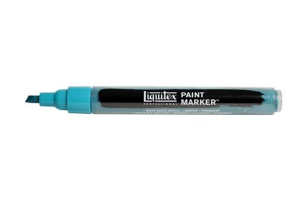 Liquitex 887452000808, Turkis, Svart, Hvit, Fin tupp, 2 mm, 1 stykker