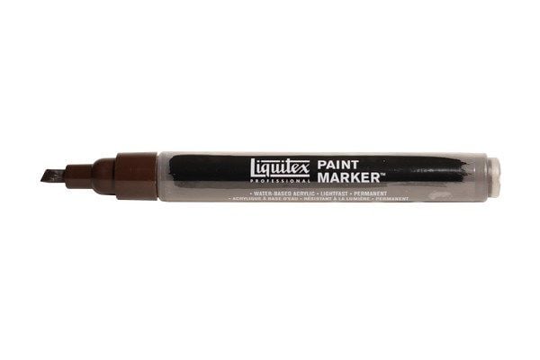 Liquitex 887452000921, Ruskea, Musta, Valkoinen, Ohut pää, 2 mm, 1 kpl