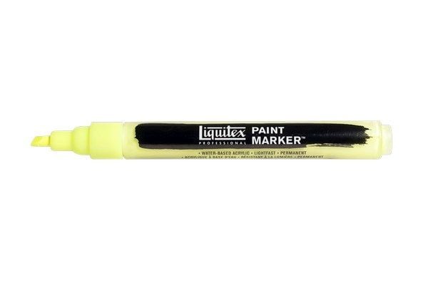 Paint Marker Fin fluorescerande gul 981