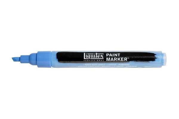 Maalimerkki Fin Fluoresoiva sininen 984