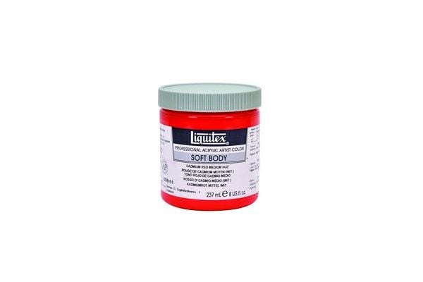 Soft Body 237 ml kadmiumröd medium nyans 151