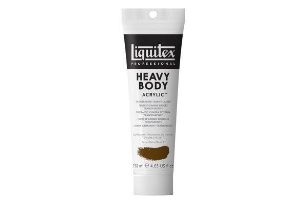 Heavy Body 138 ml transparent Burnt Umber 130