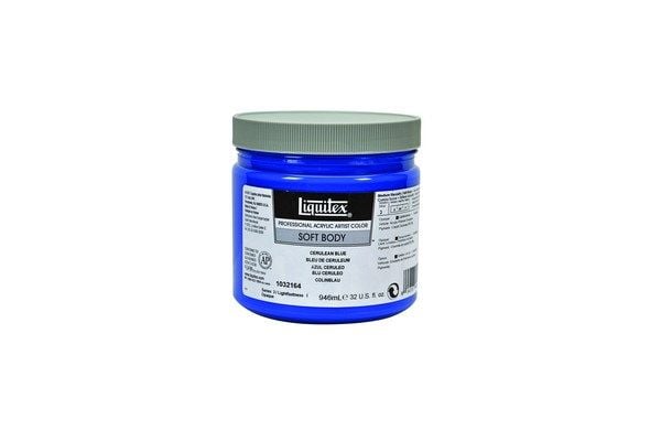 Soft body 946 ml Cerulean blue 164