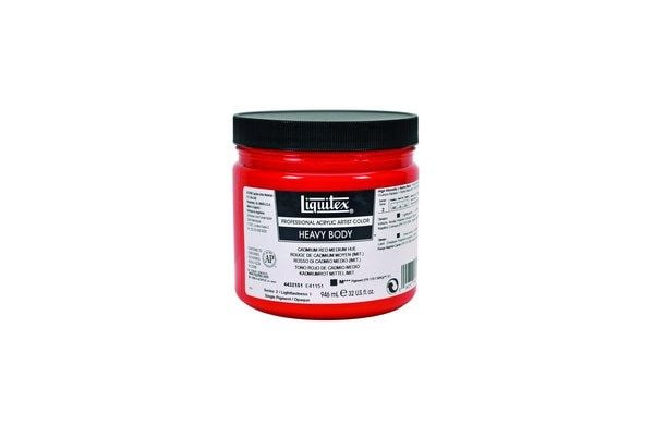 Heavy Body 946 ml kadmiumrød medium tone 151