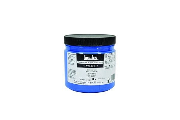 Heavy Body akrylmaling 946 ml Cerulean blue 164