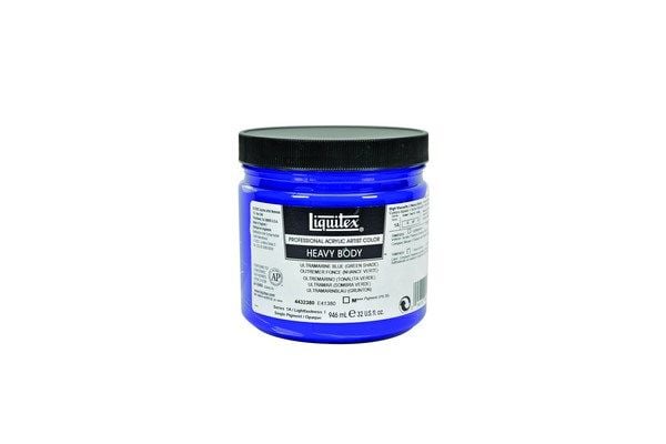 Heavy Body akrylmaling 946 ml Ultramarine blue (green sh) 380